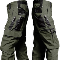 New Tactical Pants Quick Dry Multi-Pocket Cargo Pants Mens Casual Trousers Wear-Resistant Work Trainning Hiking Pant Loose