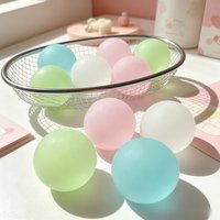 Transparent Blue Maltose Squishy Fidget Toy Soft Vivid Slow Rebound Mood Relief Calming Lovely Sensory Decompression Plaything