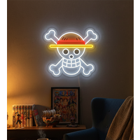 Custom One Piece Acrylic Neon LED Light Animes Luffy Artwork for Home Festival Decor Party Bar Hotel Salon Business Shop,Etc.