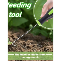 AliExpress NONE Heavy duty weeding tool - Ergonomic lawn root remover, yard gravel, easy manual weeding tool, anti slip handle