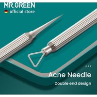 MR.GREEN Blackhead Remover Acne Removal Needle Professional Pimple Spot Popper Tools Zit Extractor Face Skin Care Beauty Facial