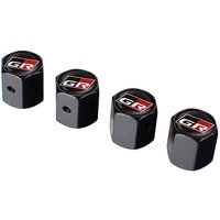 AliExpress KIMOKOKM 4Pcs GR Aluminum Alloy Car Wheel Tire Valve Caps Tyre Rim Stem Covers Airdust Waterproof For Automobiles Motorcycles Trucks Bike