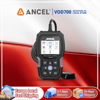 ANCEL VOD700 OBD2-Scanner für Volvo Alle Systeme Auto-Codeleser ABS-Entlüftung Injektor Öl ETC SRL BMS EPB TPMS D-P-F Reset OBD Auto-Diagnosegerät