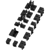 10PCS Compatible with 44728 99207 bracket wall building blocks 36841 99780 99781 79389 73825 particle bulk Panel Bracket 41682