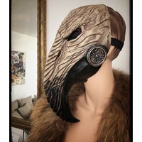 Steampunk Plague Doctor Mask Cosplay Long Nose Bird Beak Latex Helmet Carnival Masquerade Halloween Party Costume Props