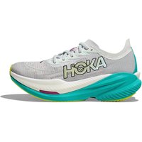 POIZON HOKA ONE ONE Mach X Slip Resistant Abrasion Resistant Low top Running Shoes Women's Gray 1155120-fcq