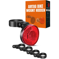 AliExpress SZKOSTON For Airtag Bike Mount Hidden Tail Light Anti-Theft Airtag GPS Tracker Bike Reflector Holder for Mountain Bikes Electric Bicycle