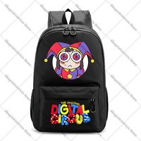 Students Large Capacity Schoolbag Cartoon Accessories The Amazing Digitals Circus Cute Book Bag Anime Printed Backpack Gift 2026