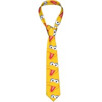 Neckties BIG BIRD Men Slim Polyester 8 cm Narrow Neck Ties SesameStreetd for Men Daily Wear Cravat Wedding Office