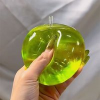 Pink Apple Squeeze, Green Tea Green Apple Squeeze, Stress-Relief Anger-Relief Moldable Slow-Rebound Toy, Gift for Giving