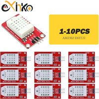 1-10PCS DHT22 Digital Temperature and Humidity Sensor AM2302 Module+PCB with Cable For Arduino