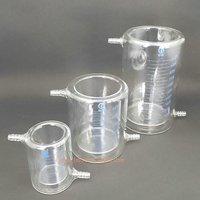 1 piece Laboratory 50ml to 1000ml Jacketed Borosilicate Glass Beaker,Double Layer graduated Beaker for Photocatalytic Experiment