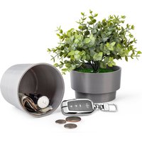 Hidden Safe Plastic Flower Pot Money Storage Box Surprise Separable Security Container Stash Safe Box Stash Jars Piggy Bank
