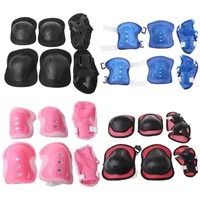 AliExpress NONE 6Pcs Kids Protective Gear Set Knee Pads For KidsToddler Knee Elbow Pad With Wrist Guards 3 In 1 For Skating Cycling Bike Scooter