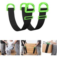 Furniture Moving Carrying Straps 300kg Easy Transport Carry Belt Furniture Lifting and Moving Straps Heavy Carrier Belt