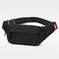 Men's Sports Fanny Pack Fashion Phone Female Chest Bag Unisex Waist Bag Women Small Canvas Shoulder Casual Crossbody Bags