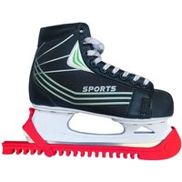 1 Pair Adjustable Ice Skate Blade Covers Portable Non-Slip Wear Resistant Ice Skate Protector Sleeve Guards