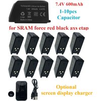 AliExpress NONE 1-10pcs/lot 600mAh 7.4V for SRAM Force Red Axs Etap Mountain Bike XX1 X01 GX AXSReplacement Battery Capacitor IC Chip