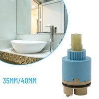 Fit For Most Sink Faucets Lever Tap Mixer Tap Cartridge Bathroom Kitchen 35/40mm Ceramic Disc Fittings Parts Tools