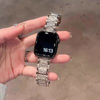 Diamond Watch Strapfor Apple watch Band 44mm 49mm40mm45mm 42mm 46mm watch band for iwatch Series 11 9 8 7 6 SE 10 Ultra 3 2 band