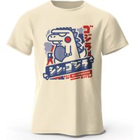 Harajuku Kawaii Animal Printed 100% Cotton T-Shirt, Lightweight Round Neck Short Sleeve Tee, Unisex Casual Wear
