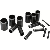 15 Sizes Round Hole Punch(1-15mm), Hollow Punch Cutter Tool Set with Storage Case, Leather Hole Punch, Leather Craft Die Cutter