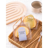 Bakery Cake Roll Packaging Box Transparent Mousse Multi-layer Baking Slices Sweet Dessert Pastry Packaging Box for Baking Store