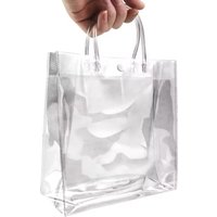 5/10PCS Transparent Gift Bags Waterproof Reusable Soft PVC Gift Bags Packaging Travel Storage Bag Shoes Bag Christmas Gift