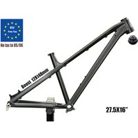 Racetrack-Ultralight Aluminum Alloy Bike Frame, Thru Axle, Mountain Bike Internal Routing, 27.5Inch Boost, 148x12mm