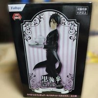 In Stock Original FuRyu Special Figure Kuroshitsuji Sebastian Michaelis 20CM Action Figure PVC Model Collect Toy Birthday Gift