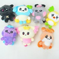 ATEEZ New Style MIGHTEEZ Plush Keychain Kawaii Stuffed Animals Plushies Toy Room Decor Fans Gift