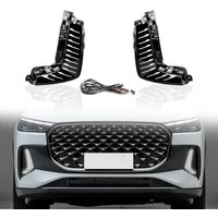 Car Led Daytime Running Lights Front Fog Light Modified Turn Signal Lamp for Chery Tiggo 8 Pro Max 2025 Sailing/Momentum Edition