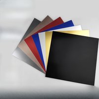 5052 Aluminum Flat Plate Anodized Alloy 0 5 0 8 1 1 5 2mm Thickness 100 200 300mm Size