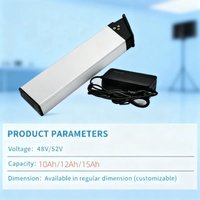New Upgrade 48V/52V 14Ah Battery for Engwe EP-2 Pro Engine Pro MATE X, DCH-009 Replacement Battery with Extended Range