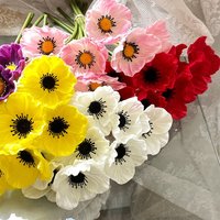 8pcs lifelike poppy poppy poppy poppy flower simulation flower fake flower home decoration ornaments simulation plant suitable f