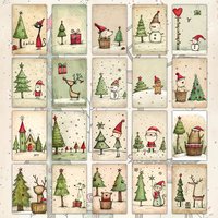 20 Cute Animal Christmas Postcards Christmas Theme Greeting Cards Holiday Party Birthday Gifts Creative and Interesting