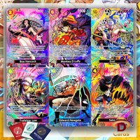 One Piece Card Game OTCG OP15 SP Rare Card High Quality DIY Replica Textures Anime Collectibles holographic Foil Proxy Cards
