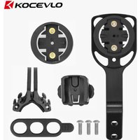 KOCEVLO Road Bicycle Aluminium Computer Mount Holder For Black INC Handlebar Bracket for Garmin Gopro Bryton Lighter Holder