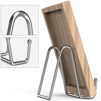 Metal Frame Photo Decorative Plate Dish Placement Stand Stands Holder Tabletop Art Display Stand