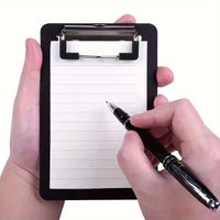 1pc Mini PP Clip, Portable Compact Clamp for Notes Receipts Bills