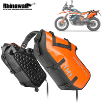 Rhinowalk Motorcycle Side Bag 2PC 100% Waterproof 18L/28L/48L Motorbike Saddle Bag Motor Pannier Bag Saddle Bags Travel Luggage