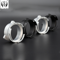 1pc Aluminum Alloy Rotatable Coffee Garnish Ring/Prevents Coffee Sprinkling/Suitable for Breville 8 Series 3-lug Portafilter