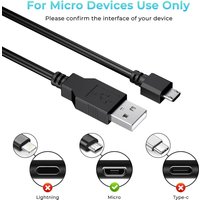 2M/1.8M Micro USB Data Cable For PS4 Controller Gamepad Charging Cable For PS4/PS4 Slim/PS4 Pro joystick Consoles Accessories