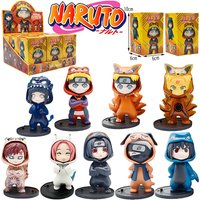 Hot Naruto blind box Figures Model Ornament Anime Uchiha Sasuke Sakura Cosplay Action Figurine Model Toys Decorations Gifts