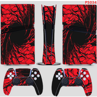 Skin Sticker for PS5 Pro Digital Console Vinyl Decal Protective Sticker Cover for Digital Edition Controller