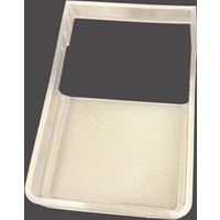TPU Flexible Latex Protective Shell for Trimui Brick Game Console 3D Printed Protective Cover Translucent White Black White