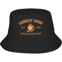 Men Women Donkey Kong Arcade Game Bucket Hat Personality Fisherman Hats Summer Travel Hiking Caps Outdoor Design Sunscreen Hat