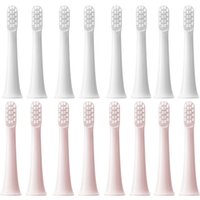 12PCS For XIAOMI MIJIA T100 Replacement Brush Heads Sonic Electric Toothbrush Vacuum DuPont Soft Bristle Suitable Nozzles