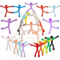 Fridge Magnets Man, Humanoid Magnetic Toys for Fridge, Magnetic People Mini Humanoid Colorful Magnetic Toy for Locker, Office