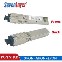 PON STICK EPON GPON XPON SFP ONU Stick With MAC SC Connector DDM pon module HGU 1490/1330nm PPPoE IPoE 1.25Gbps